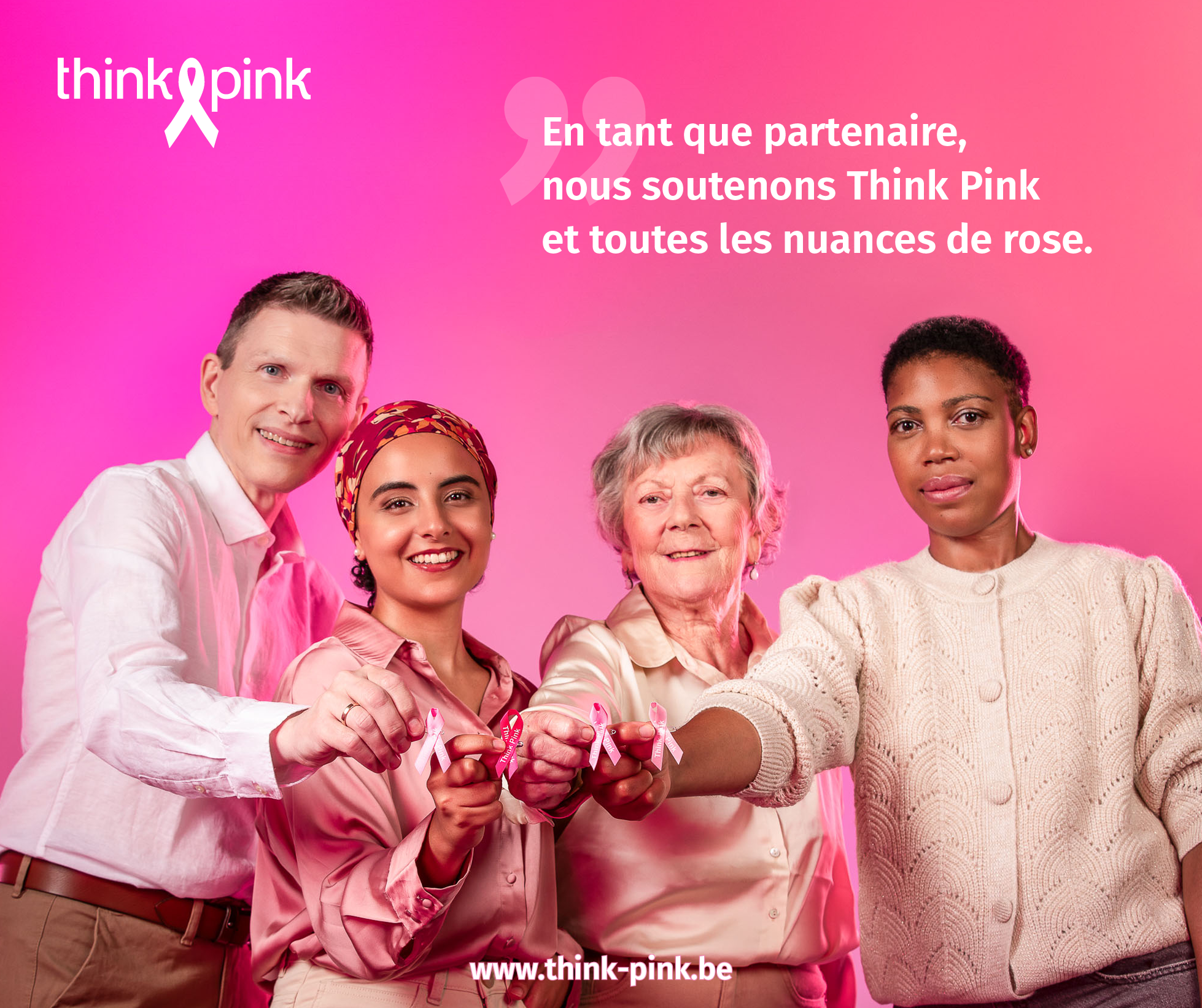 Le cancer du sein, c’est l’affaire de tous. POP s’engage avec Think Pink